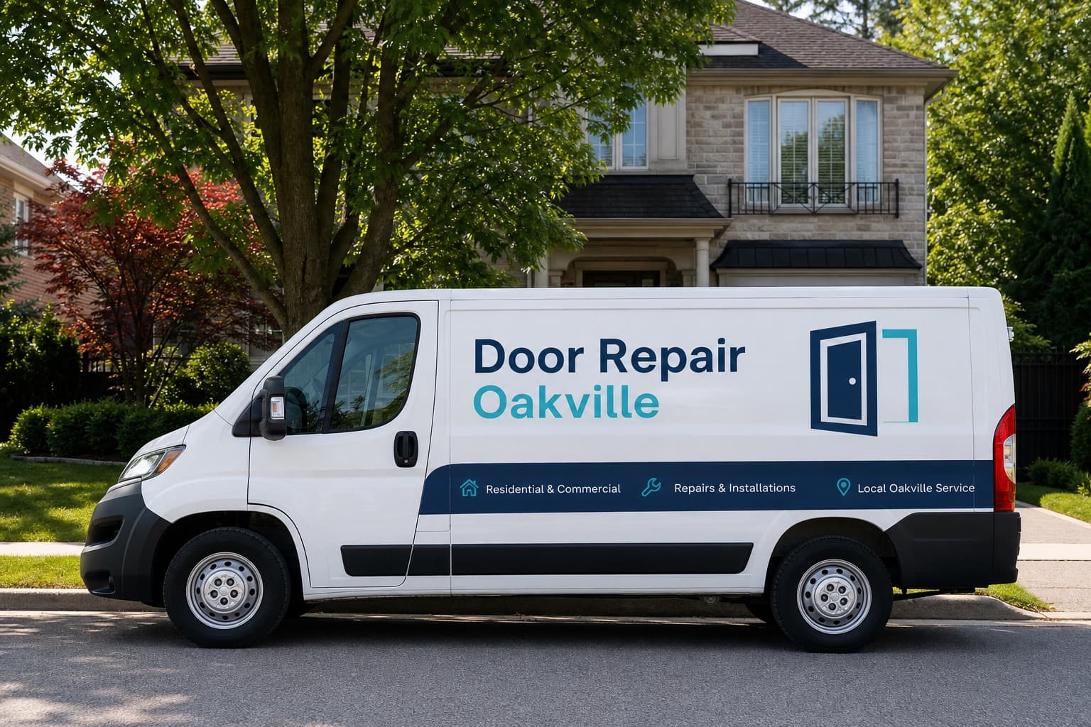 Commercial door repair in Oakville