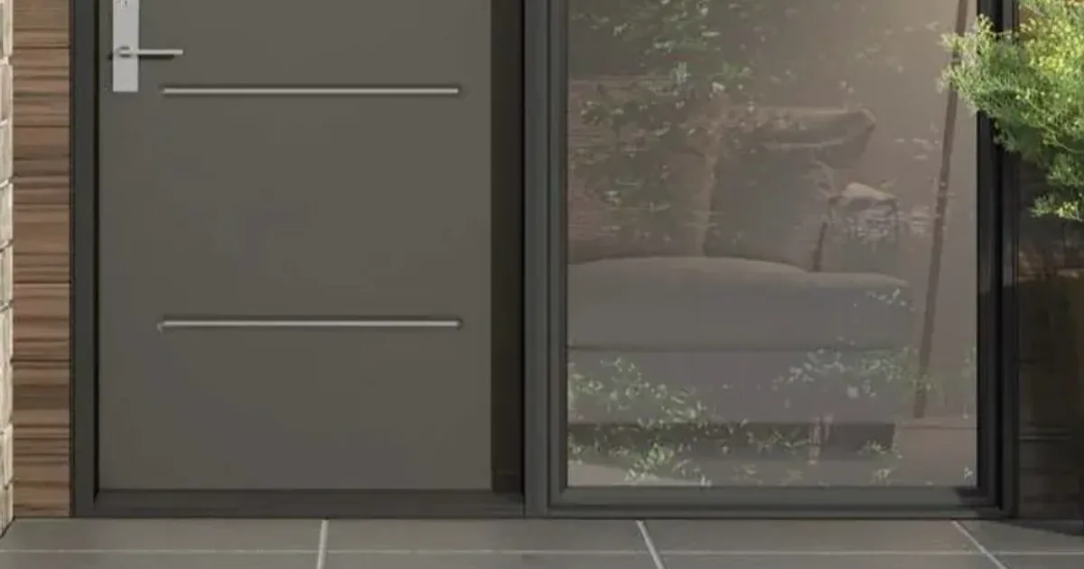 Front entry door security repair in Oakville, Ontario